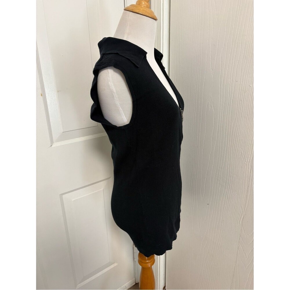 Harley Davidson Ribbed Collared Tank - Picture 4 of 6